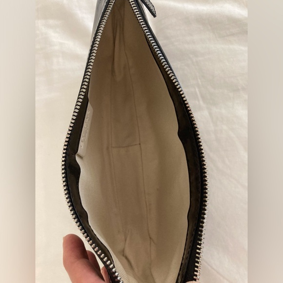 Rachel Black Patent Leather Handbag - Picture 5 of 14